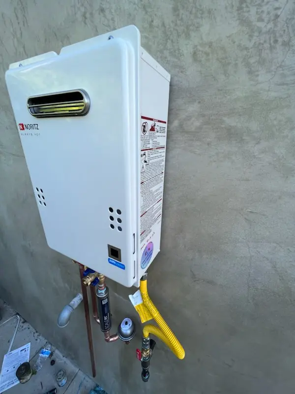Tankless water heater installation for Westons Mills homes